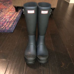 Hunter rain boots